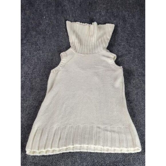 Piper & Blue Sweater Dress Women Sz XL White Cable Knit Cowl Neck Boho - Picture 7 of 7